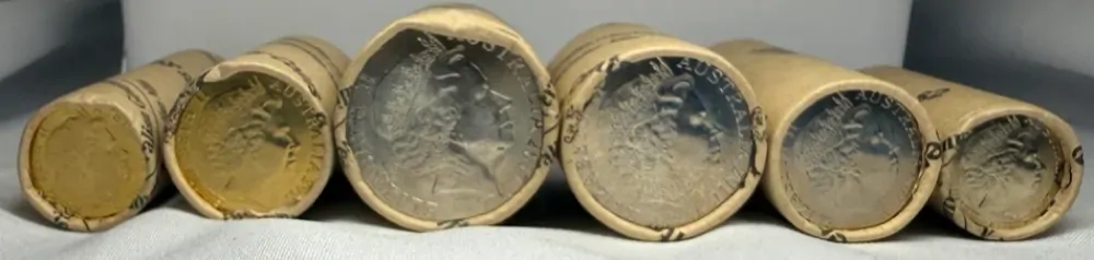 2017 Set of 6 RAM Mint Coin Rolls  product image