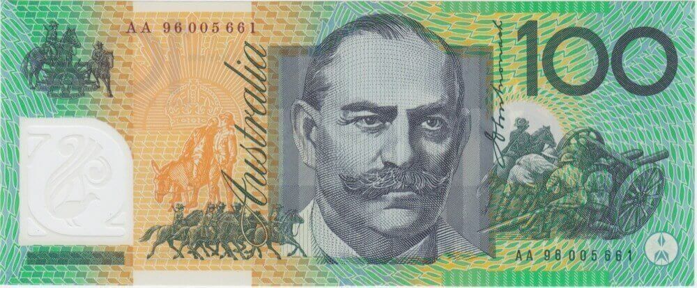 1996 100 Dollar First Day of Issue Folder Standard