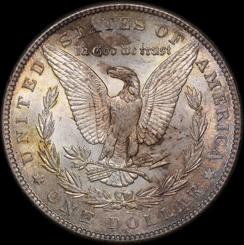 United States 1884 Silver Morgan Dollar Choice Unc product image