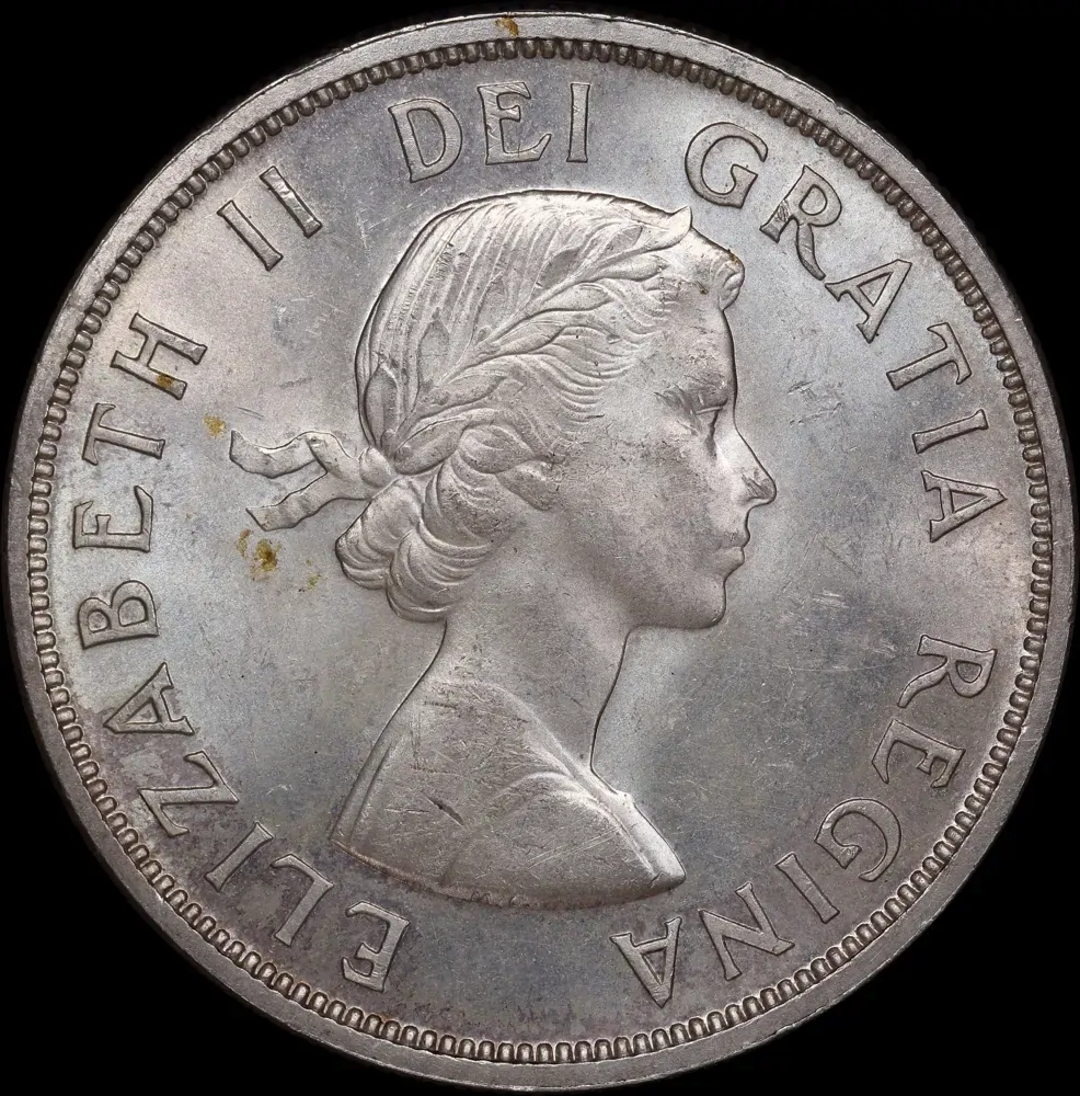 Canada 1962 Silver 1 Dollar KM#54 Uncirculated