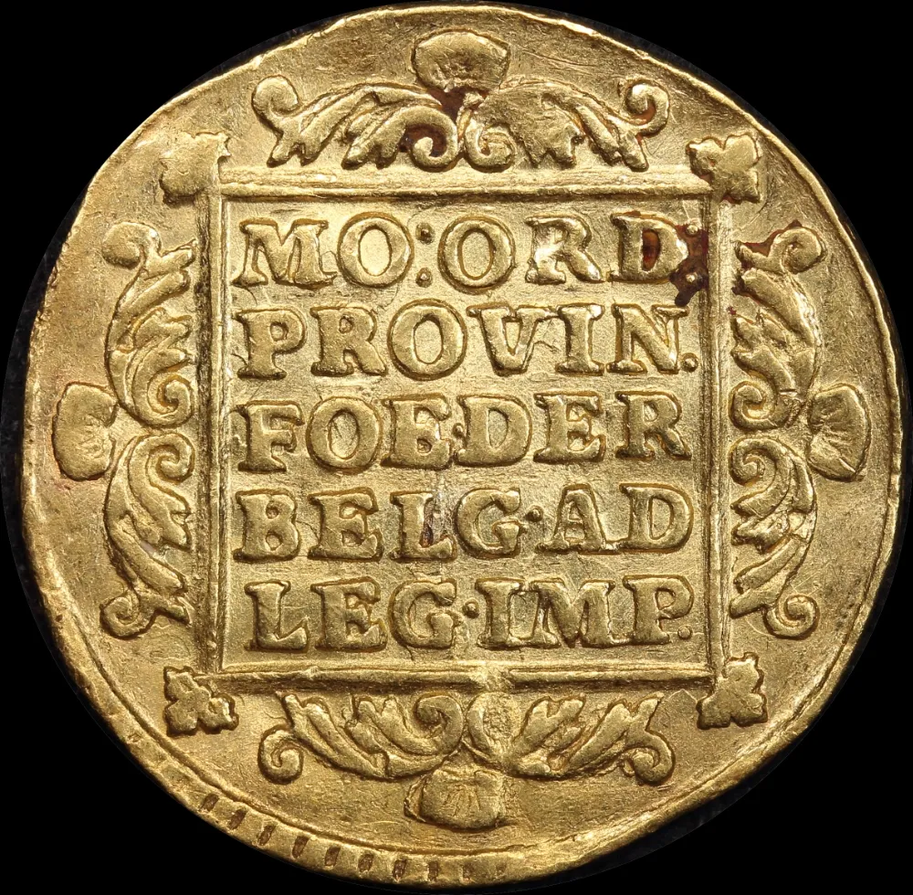 Netherlands (Holland) Gold Ducat 1749 KM# 12.2 good VF