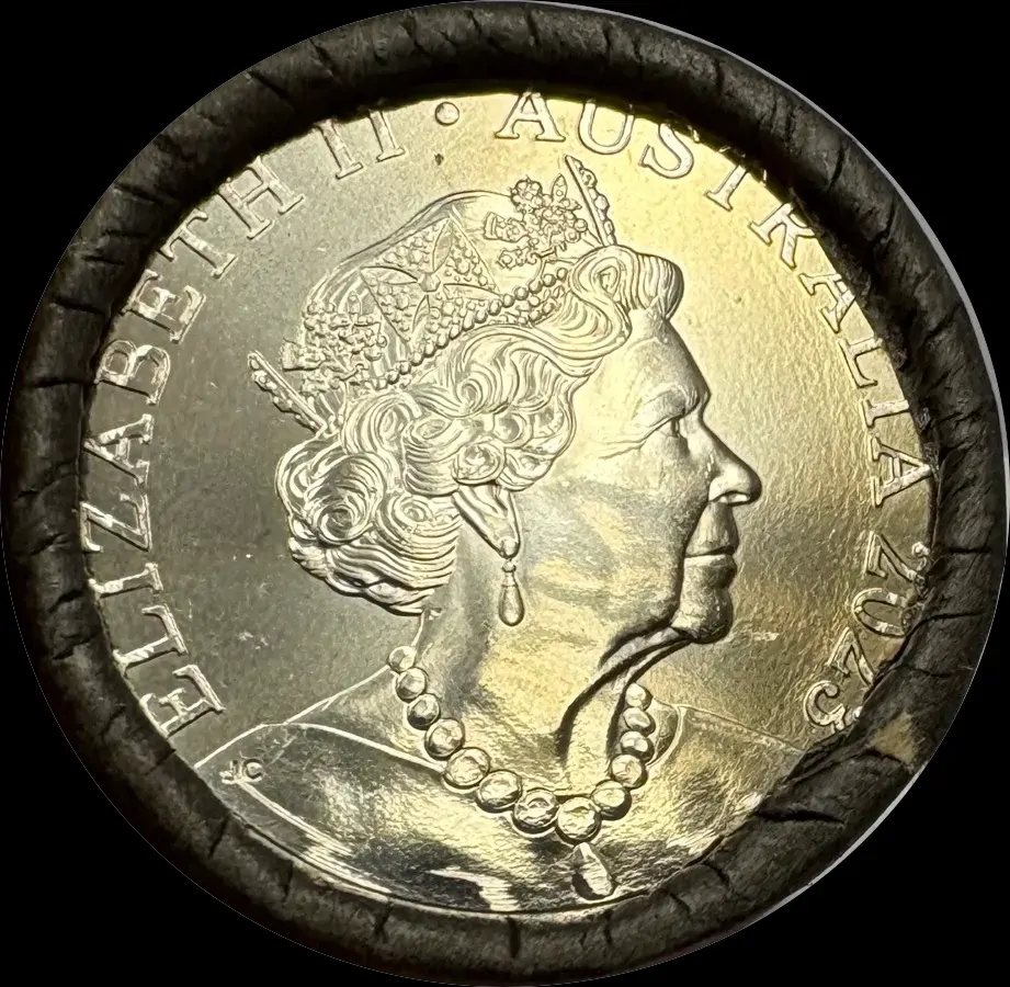 2023 20 Cent Cotton & Co Security Roll  QEII Obverse product image