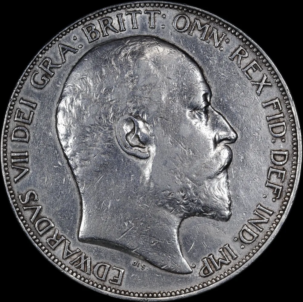 1902 Silver Crown Edward VII About Very Fine product image