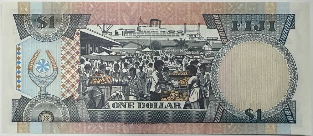 Fiji 1980 1 Dollar P# 76a Uncirculated product image
