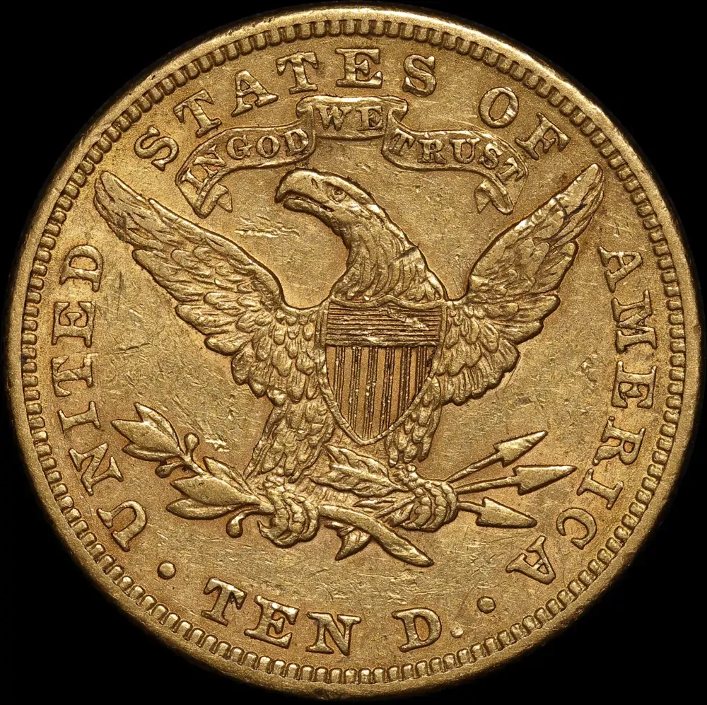 United States 1894 Gold $10 Liberty Eagle good VF product image