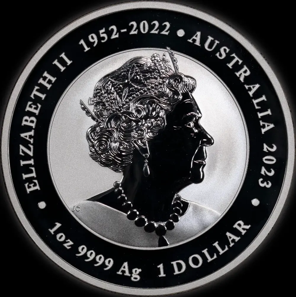 2023 Silver 1oz Bullion Coin Chinese Myths Dragon and Koi product image