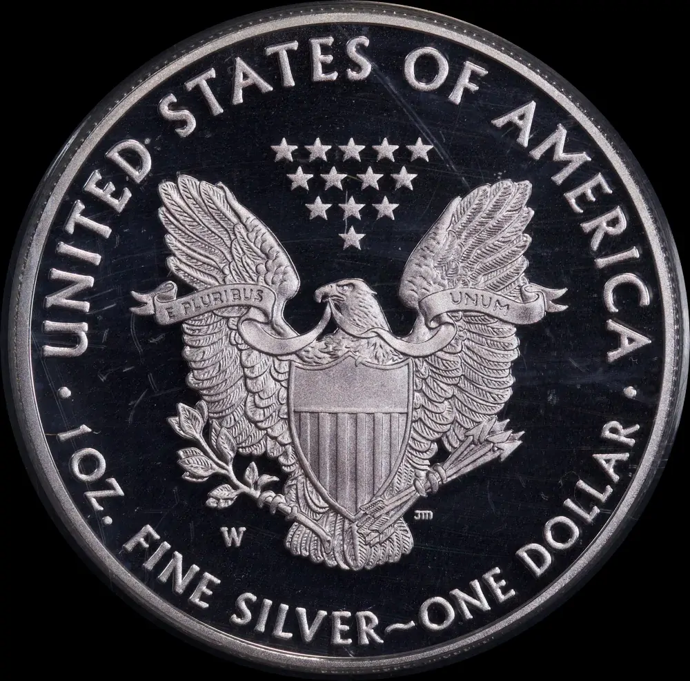 United States 2017-W Silver Eagle 1oz First Strike PCGS PR70DCAM product image