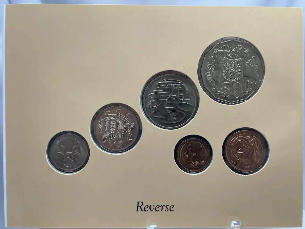 1975 Uncirculated Mint Coin Set by Sherwoods