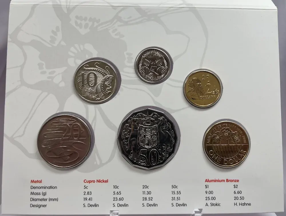Australia 2018 Mint Coin Set Armistice Berlin Money Fair product image