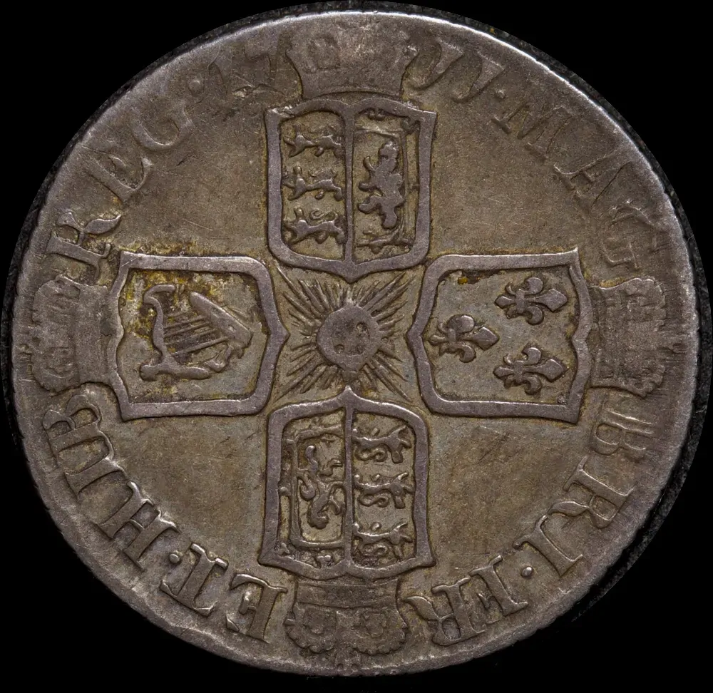 1711 Silver Sixpence Anne S#3619 Fine product image