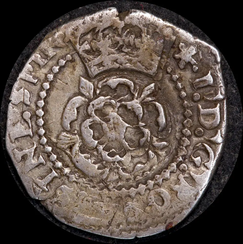 1607 - 1609 Silver Half Groat James I S# 2660 Good Fine