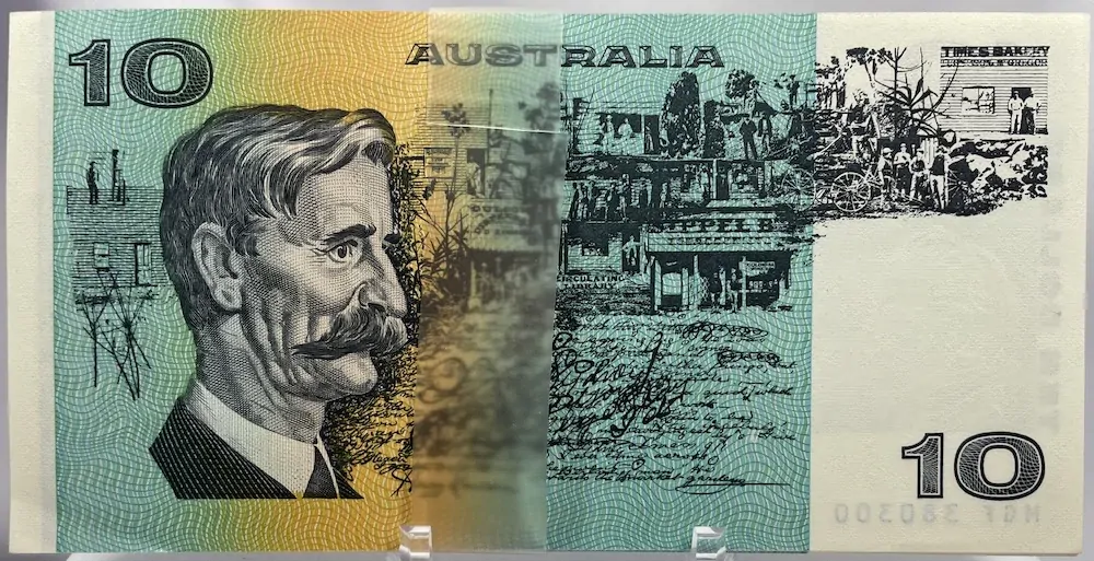 1991 $10 Note Half Bundle Paper Fraser/Cole With PIL R313a Uncirculated