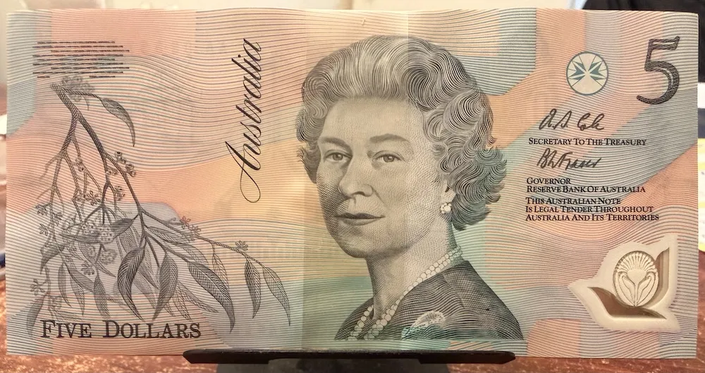 1992 $5 Note Bundle Fraser/Cole R214i Uncirculated product image