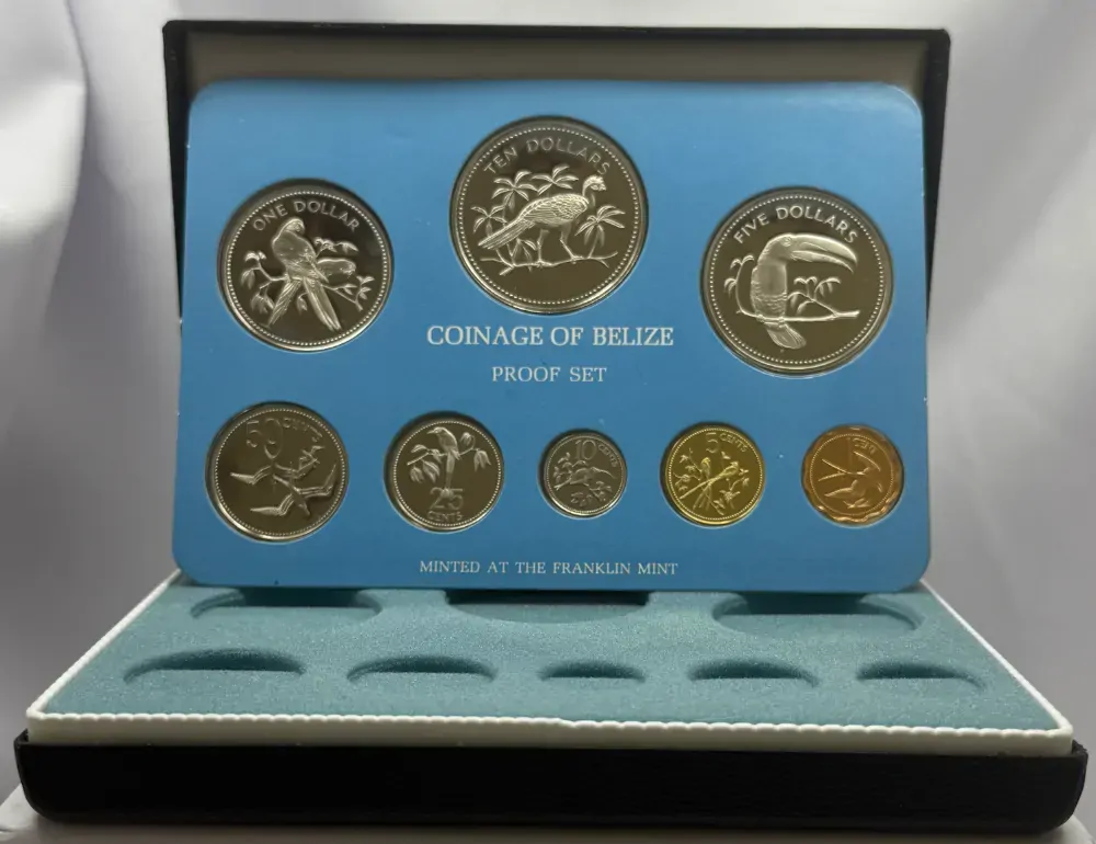 Belize 1976 Proof Coin Set product image