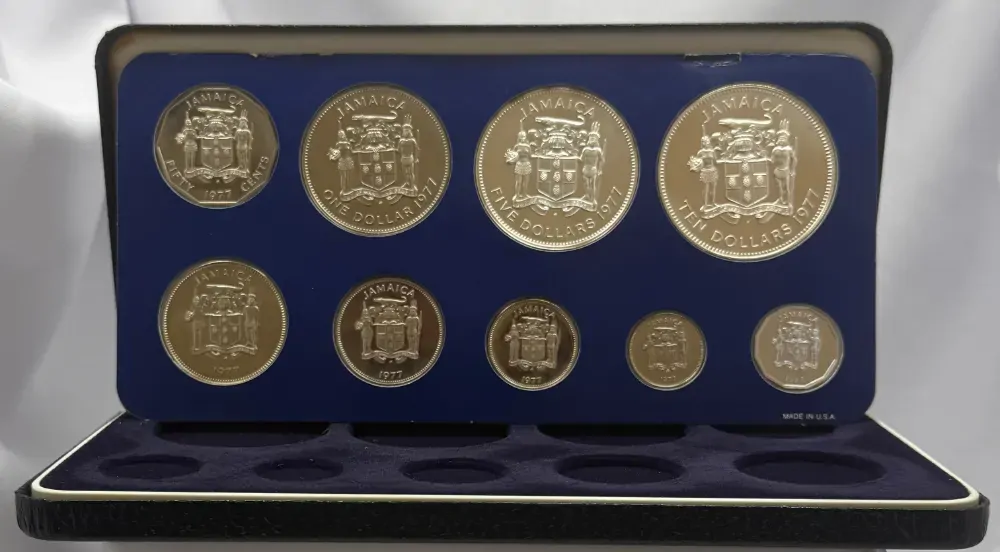 Jamaica 1977  Proof Coin Set KM# PS13  product image