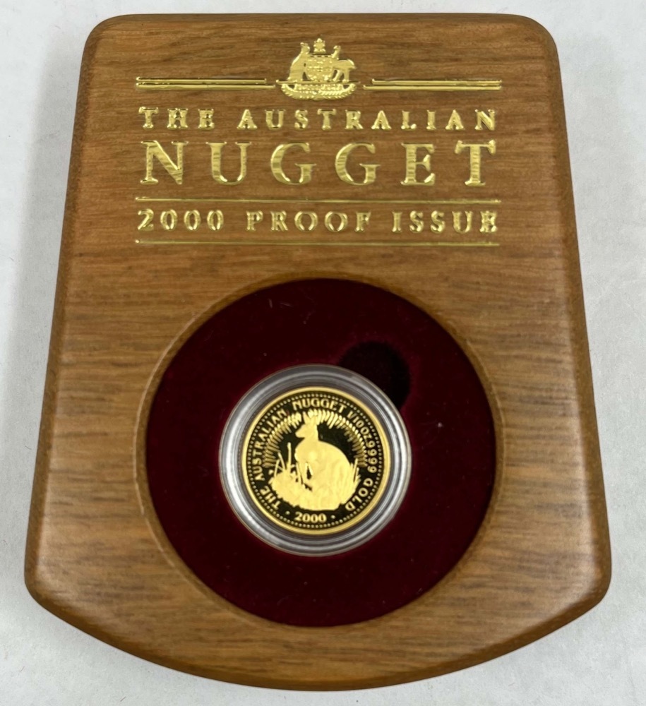2000 Tenth Ounce Gold Proof Coin Kangaroo