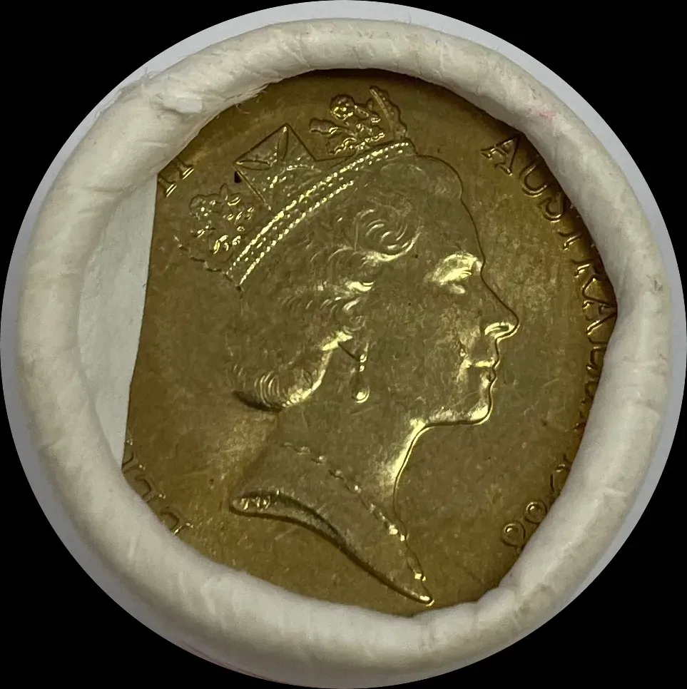 1988 1 Dollar Coin Mint Roll Bicentennial Heads/Heads