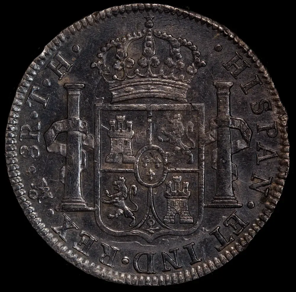Mexico 1804 Silver 8 Reales Ex Rapid Shipwreck KM#109 good VF