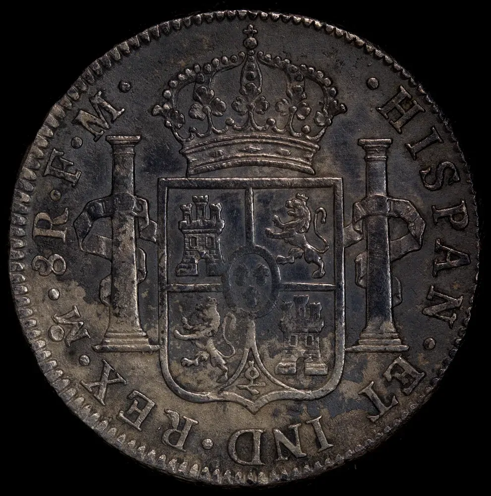 Mexico 1800 Silver 8 Reales Ex Rapid Shipwreck KM#109 Very Fine