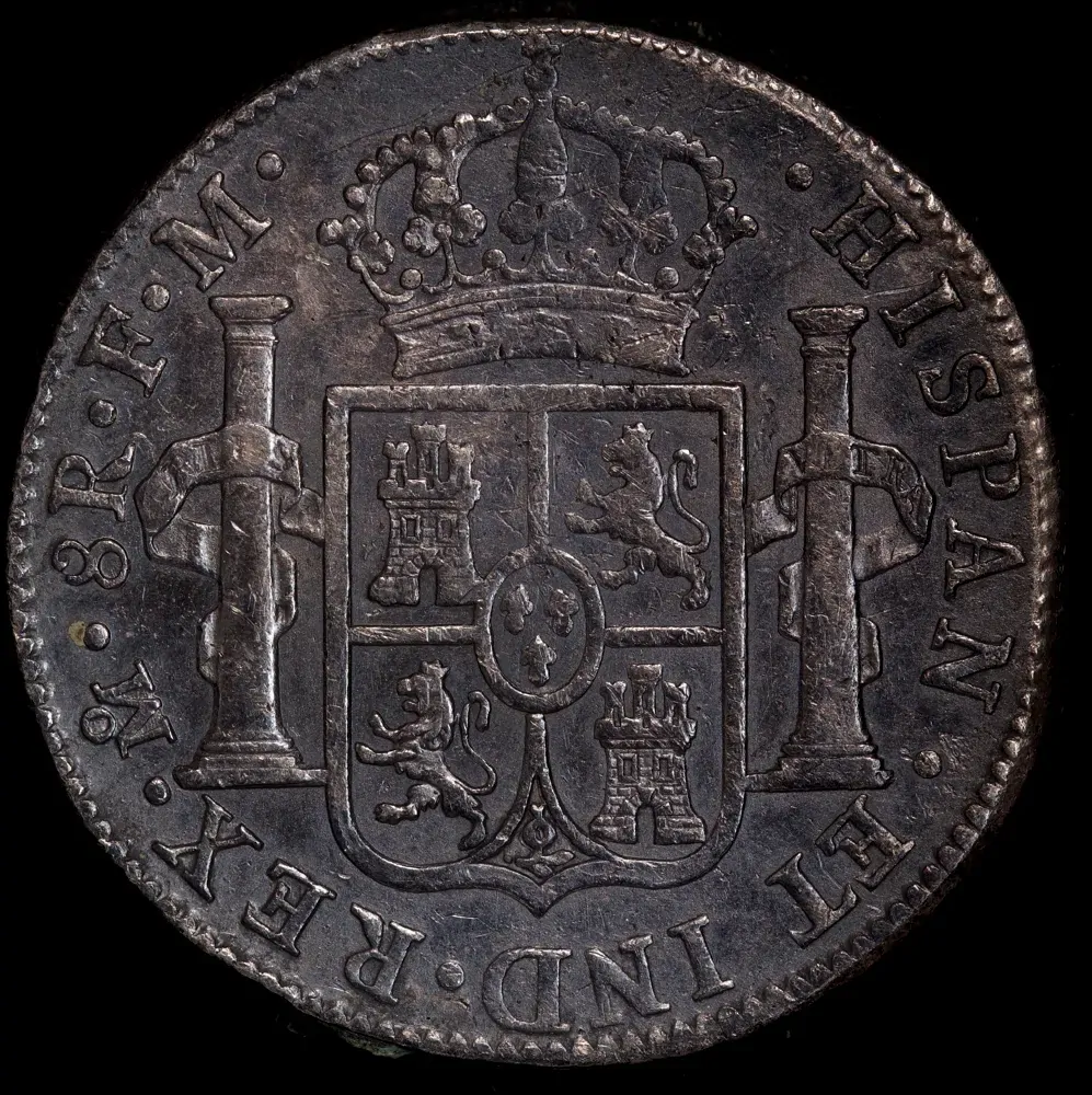 Mexico 1798 Silver 8 Reales Ex Rapid Shipwreck KM#109 Very Fine