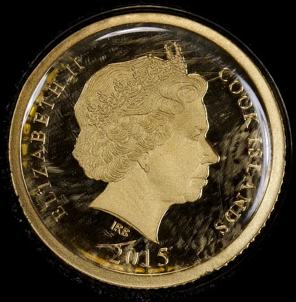 Cook Islands 2015 Gold 1 Dollar Proof Coin Sir John Monash product image