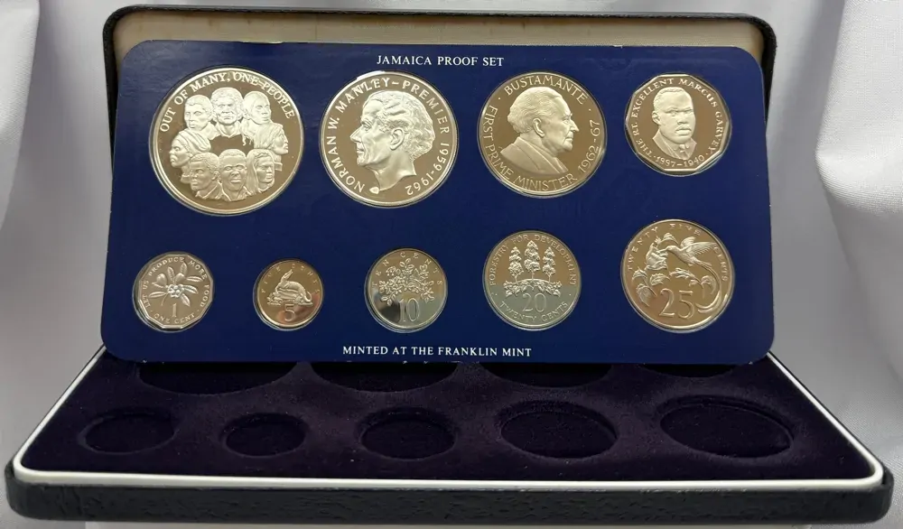 Jamaica 1978  Proof Coin Set KM# PS16