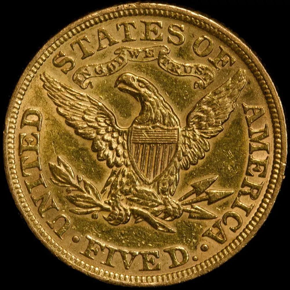 United States 1895 Gold 5 Dollar Liberty Eagle good VF product image