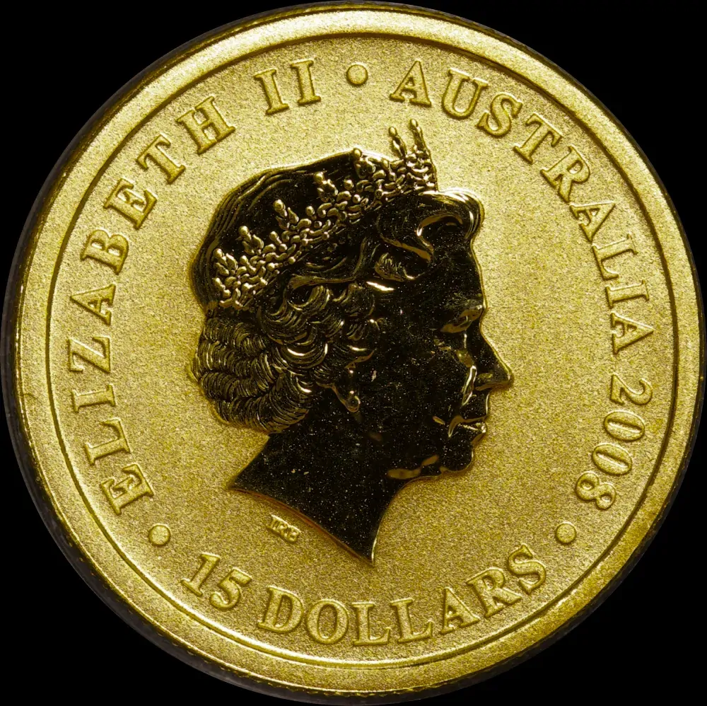 2008 Gold 1/10oz Uncirculated Coin - Kangaroo product image