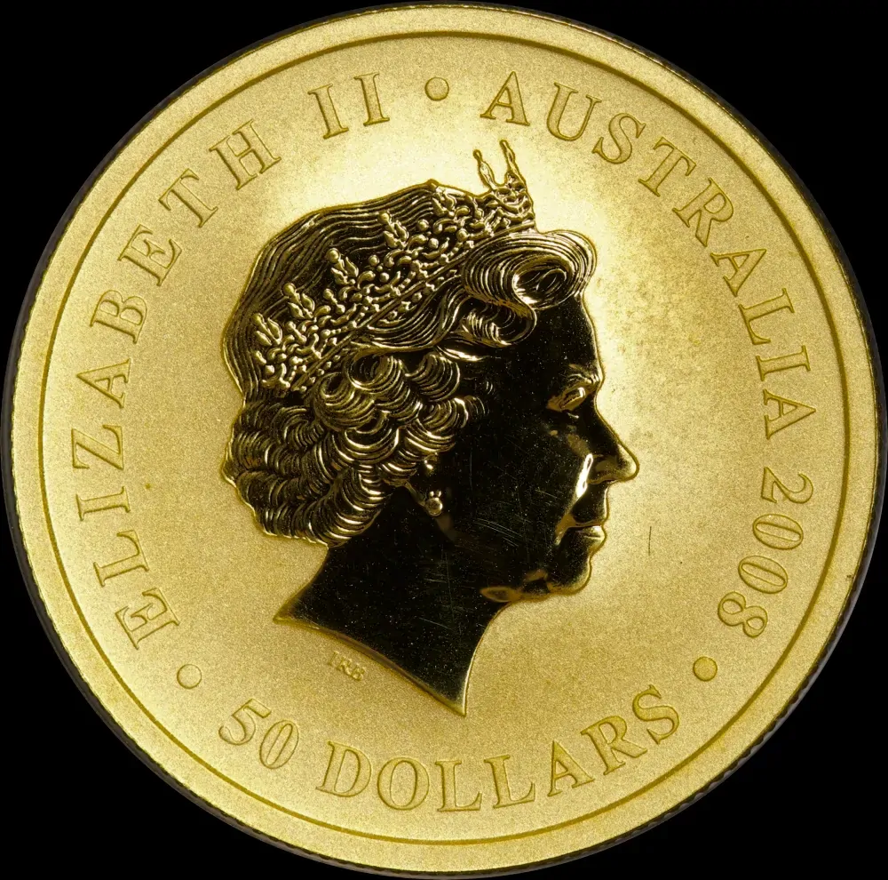 2008 Gold 1/2oz Uncirculated Coin - Kangaroo product image