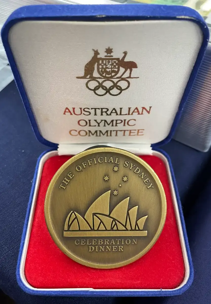 Sydney 1983 Bronze Medallion AOC Celebration Dinner