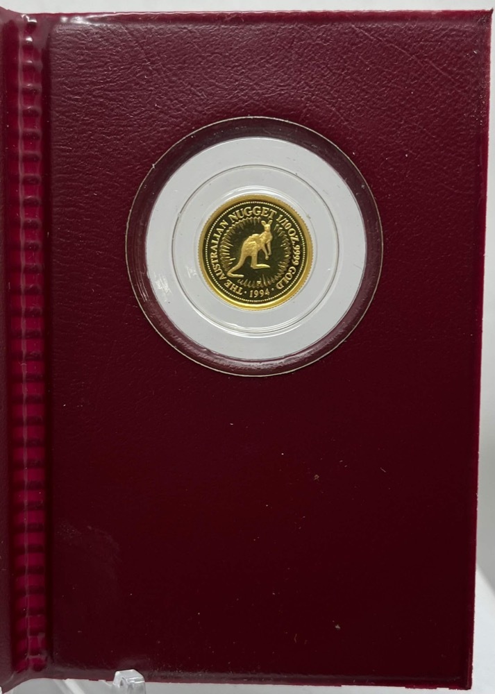 1994 Gold Tenth Ounce Proof Kangaroo Nugget