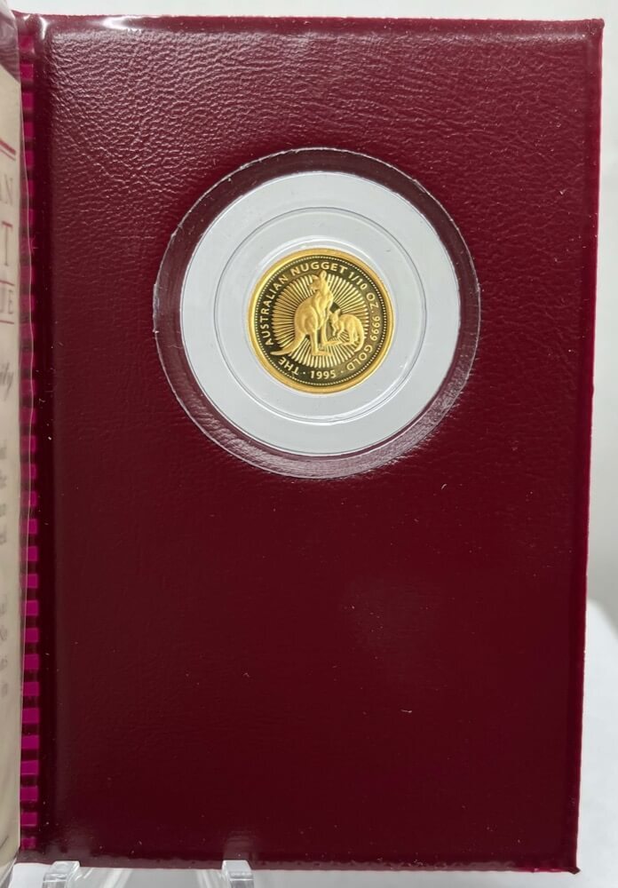 1995 Gold Tenth Ounce Proof Kangaroo Nugget