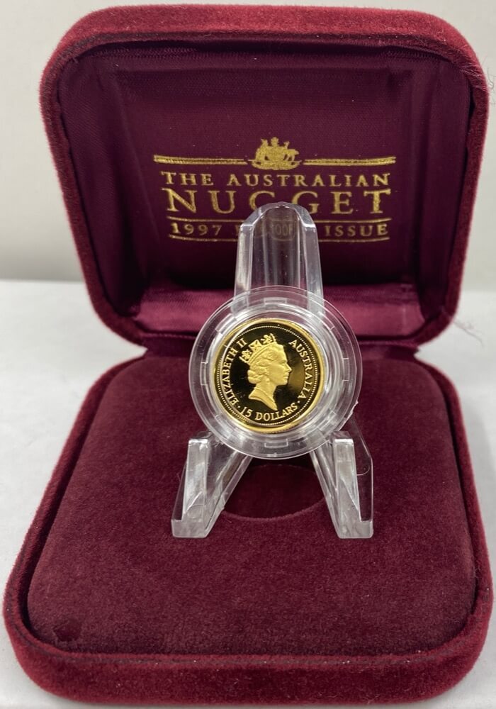 1997 Gold Tenth Ounce Proof Kangaroo Nugget