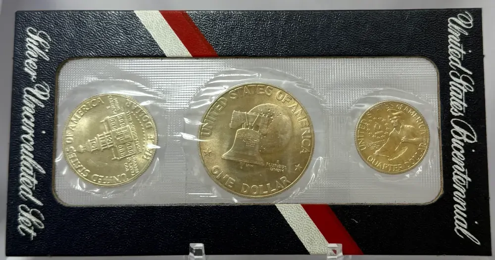 United States 1976 Silver Uncirculated 3 Coin Set - Bicentennial product image