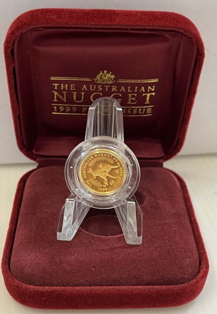 1999 Gold Tenth Ounce Proof Kangaroo