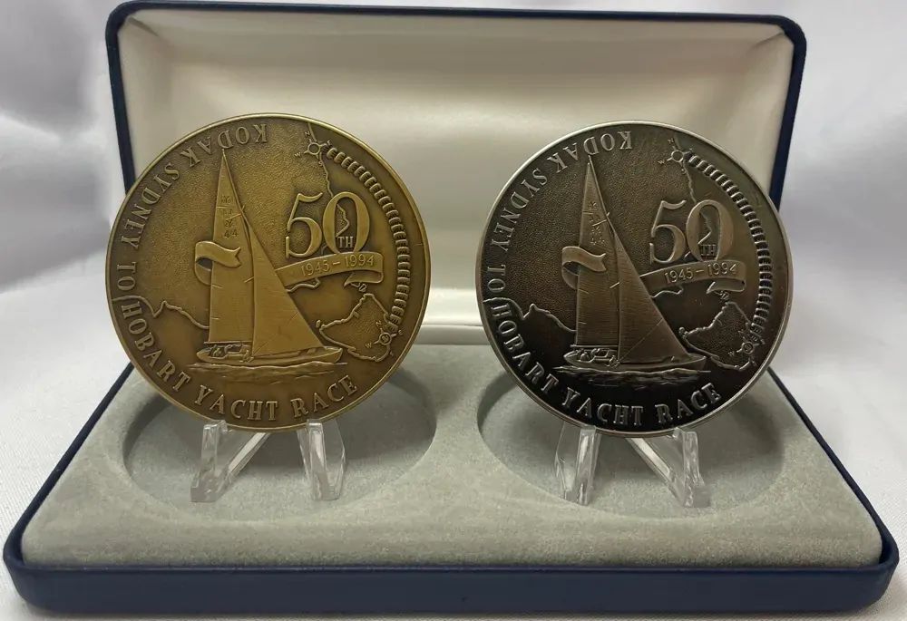 1994 Medallion Pair Kodak Sydney to Hobart Yacht Race