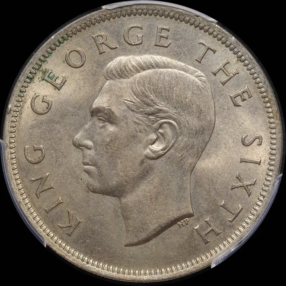 New Zealand 1948 Half Crown KM#19 PCGS MS63 product image