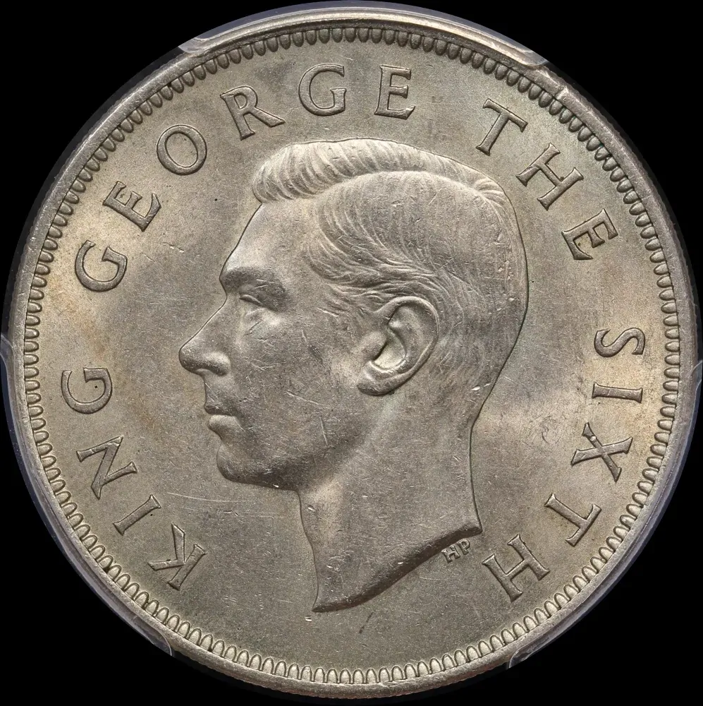 New Zealand 1948 Half Crown KM#19 PCGS MS61 product image