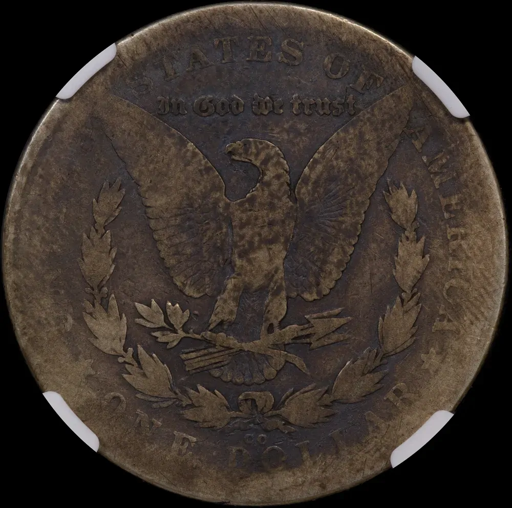 United States 1878-CC Silver  Morgan Dollar KM# 100 NGC AG 3 product image