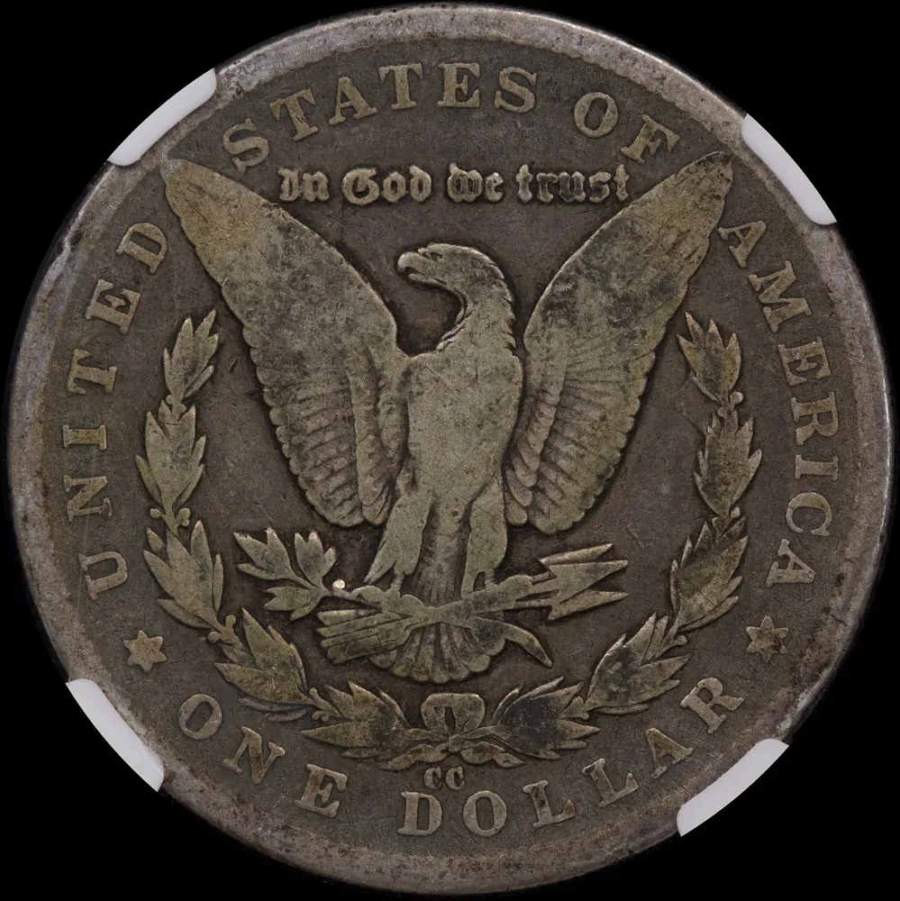 United States 1879-CC Silver  Morgan Dollar KM# 100 NGC G 4 product image