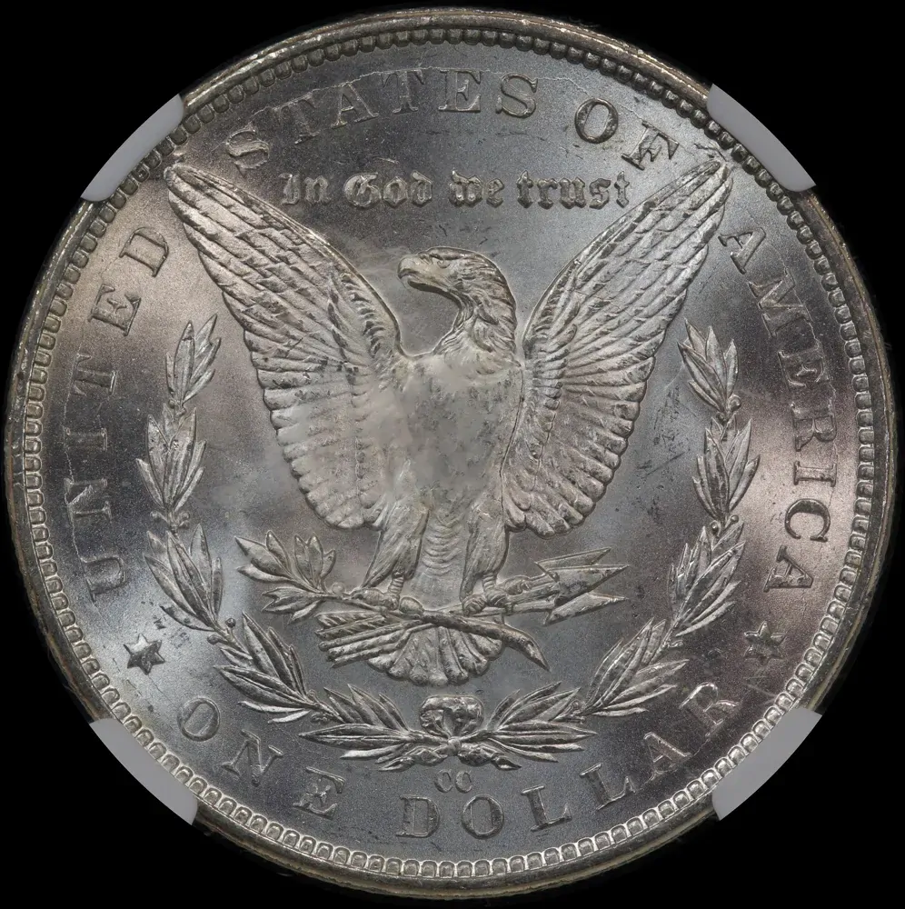 United States 1883-CC Silver  Morgan Dollar KM# 100 NGC MS63 product image