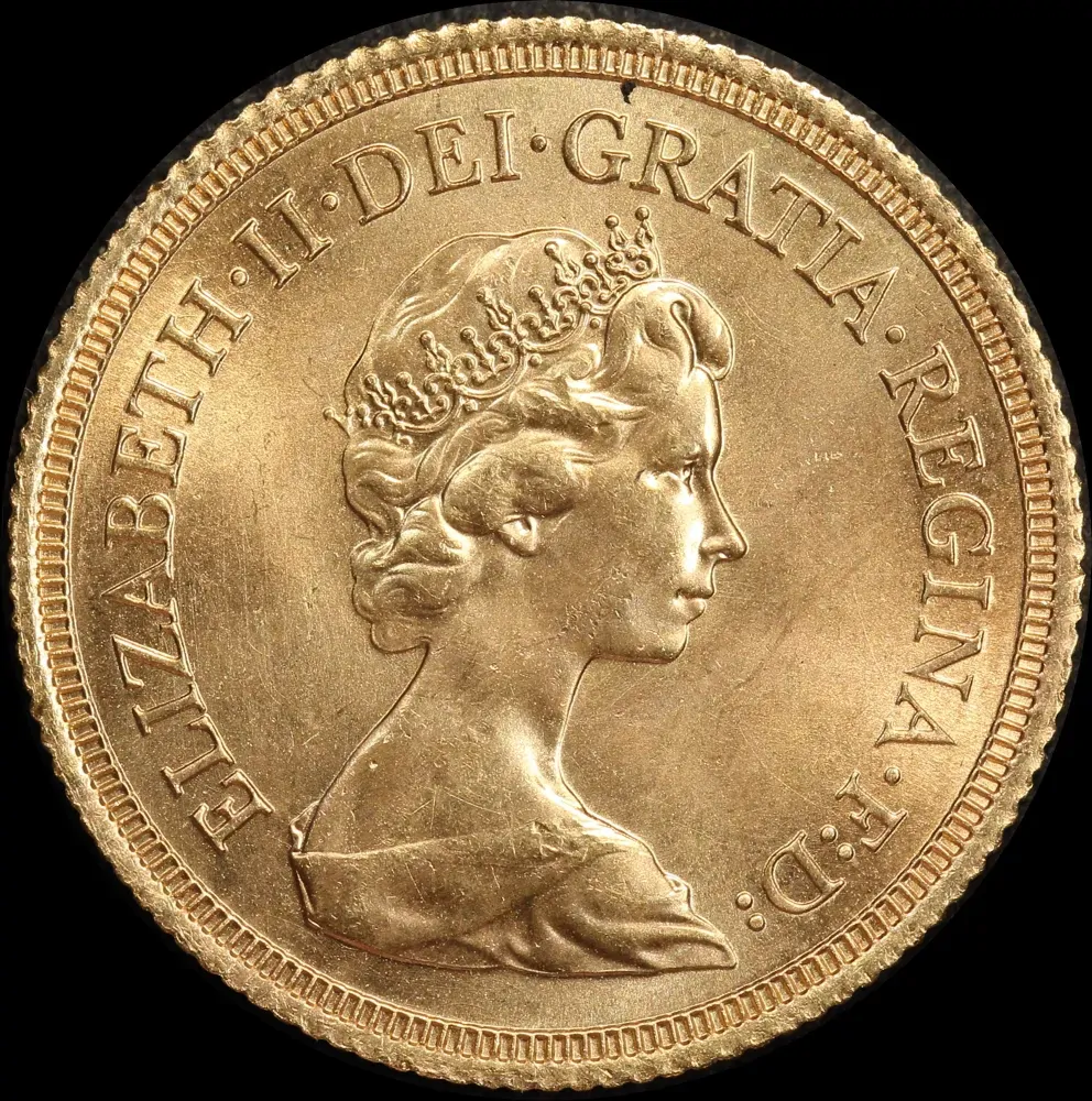 Great Britain 1979 Gold Sovereign Elizabeth II Uncirculated