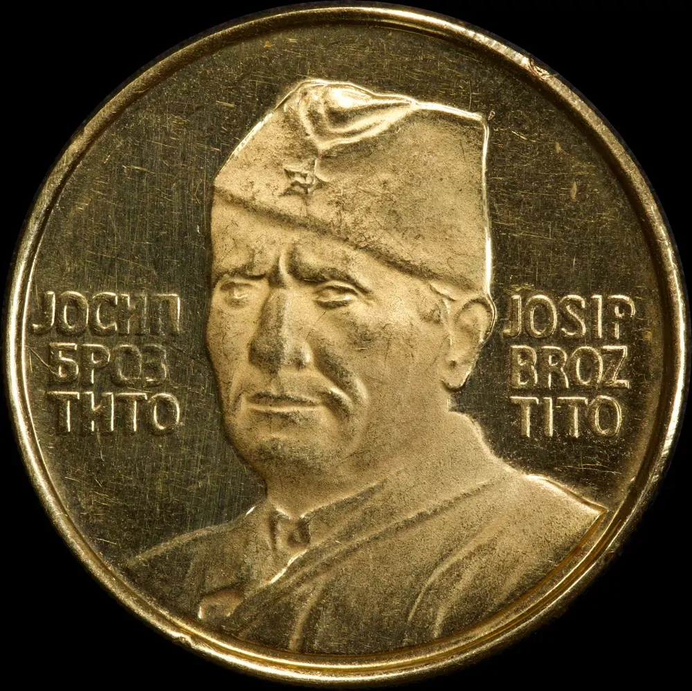 Yugoslavia 1973 Gold Medal 30th Anniversary of Second AVNOJ Meeting in Jajce product image