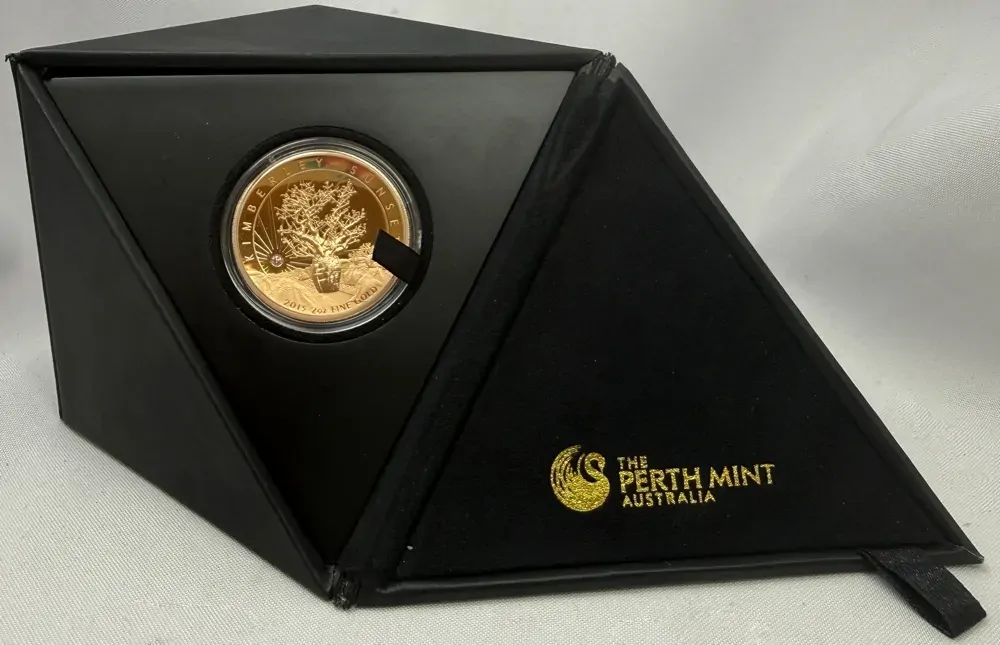 2015 Gold 2oz Proof Coin Kimberley Sunset - Pink Diamond product image