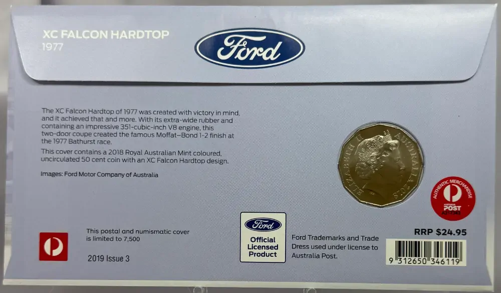 2017 50 Cent PNC Ford XC Falcon Hardtop product image