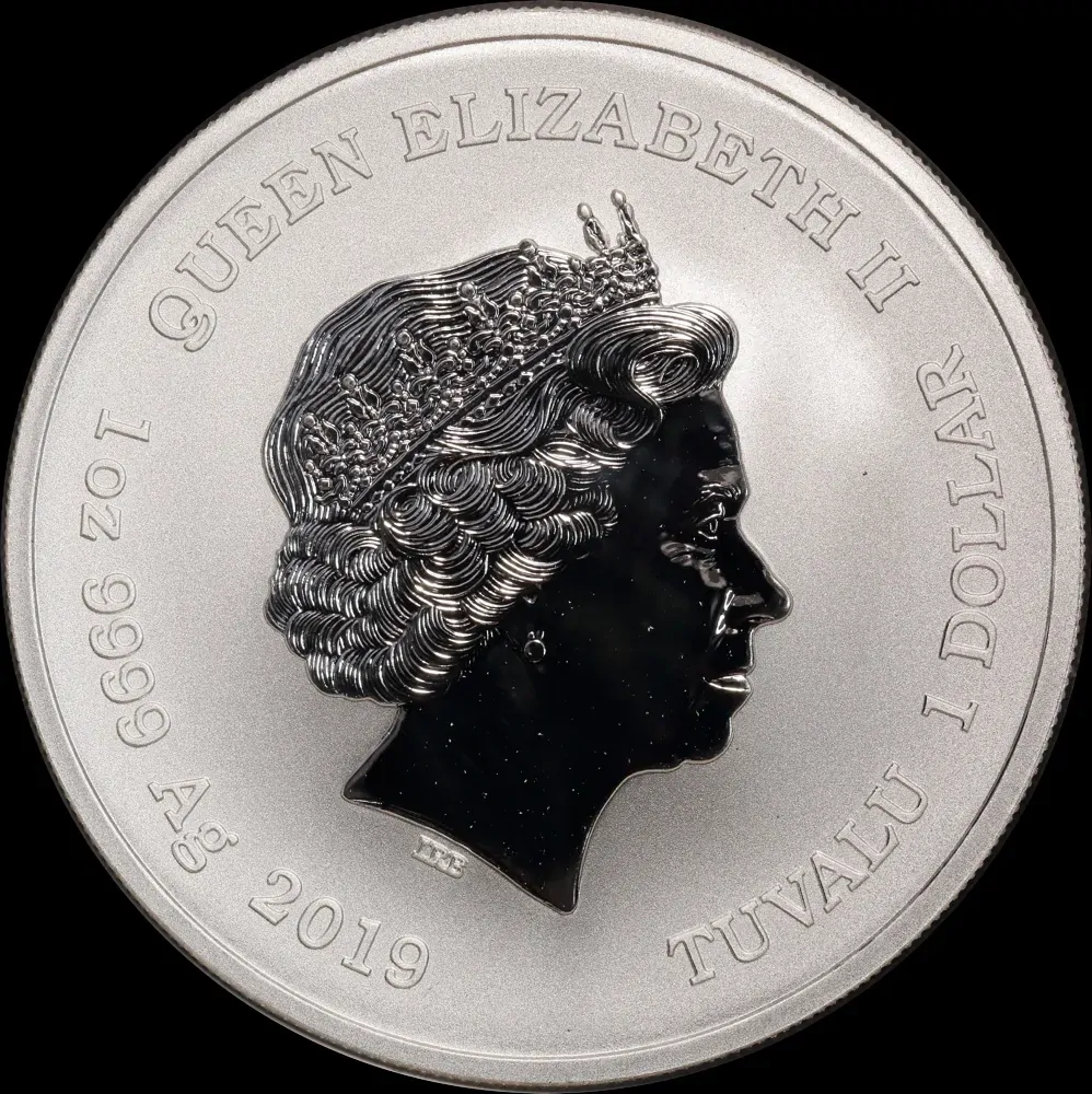 Tuvalu 2018 Silver 1 Dollar  Homer Simpson - Doh product image