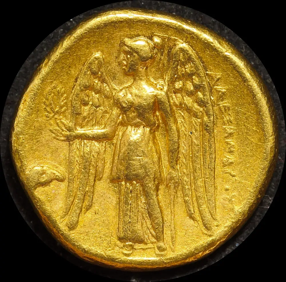 Ancient Greece (Macedonia) 336-323 BCE Gold Stater Alexander III Price 1917 good VF