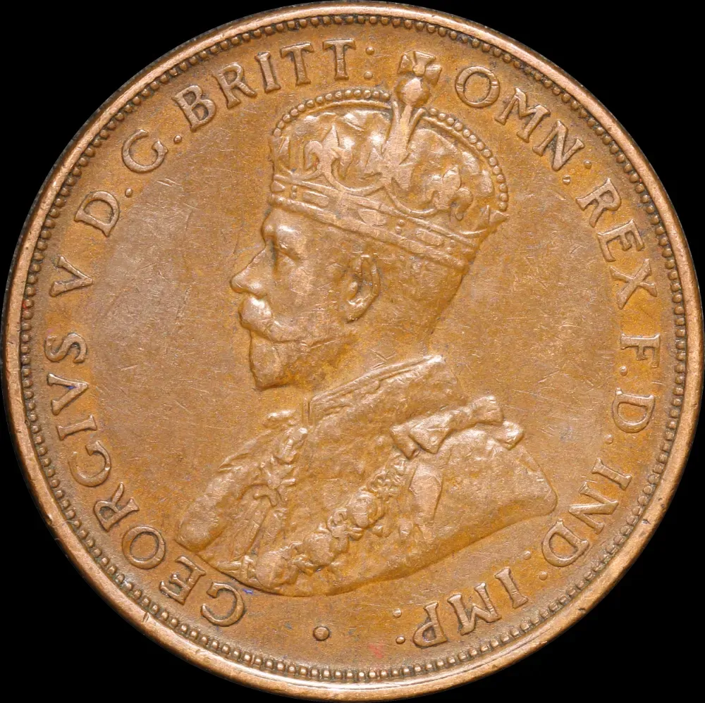 1919 Penny Dot Below good VF