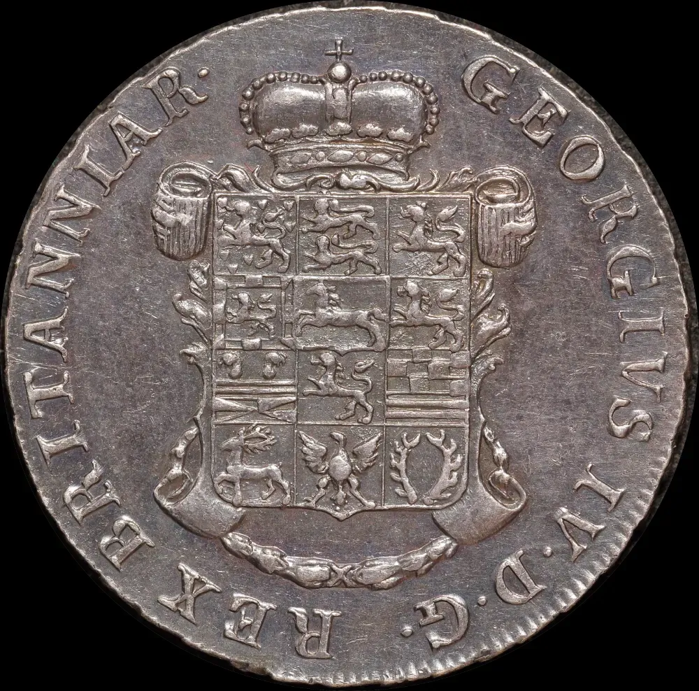 German States (Brunswick-Wolfenbuttel) 1820 Silver 24 Mariengroschen KM# 1088 about Unc