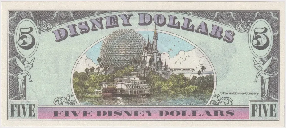 Disneyland 1994 5 Dollars Goofy Uncirculated product image